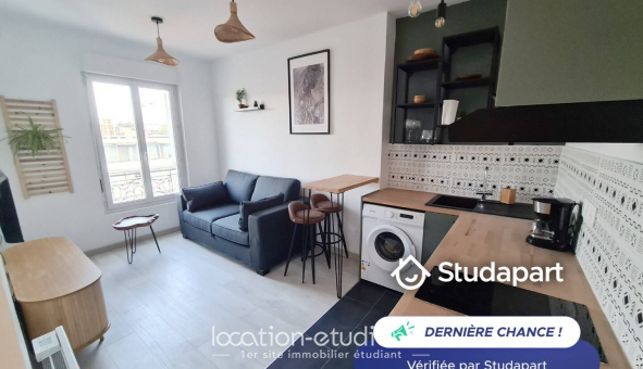 Logement �tudiant Location T2 Meubl&eacute; Ivry sur Seine (94200)