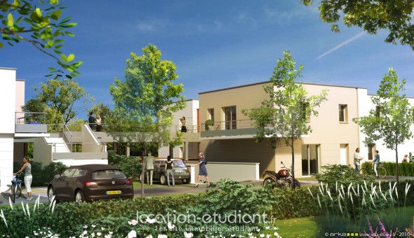 Logement �tudiant T2 &agrave; Jou� l�s Tours (37300)