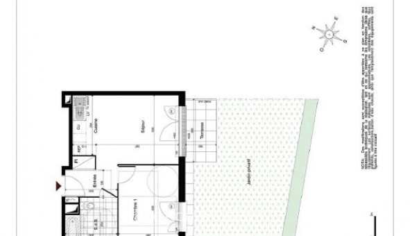 Logement �tudiant T2 &agrave; Jouy le Moutier (95280)