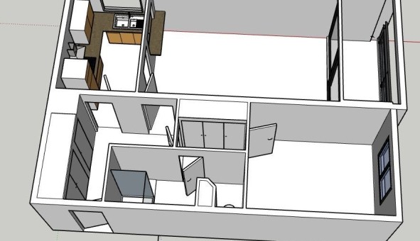 Logement �tudiant T2 &agrave; L'Ha� les Roses (94240)