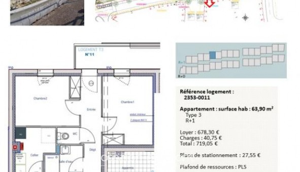 Logement tudiant T2 à L'Huisserie (53970)