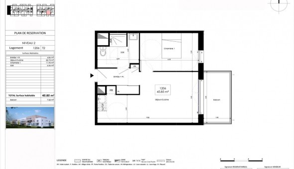 Logement �tudiant T2 &agrave; L'Huisserie (53970)