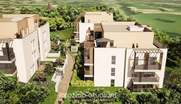 Logement �tudiant T2 &agrave; L'Isle d'Abeau (38080)