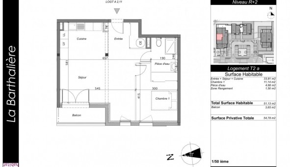 Logement tudiant Location T2 Vide L'Isle sur la Sorgue (84800)