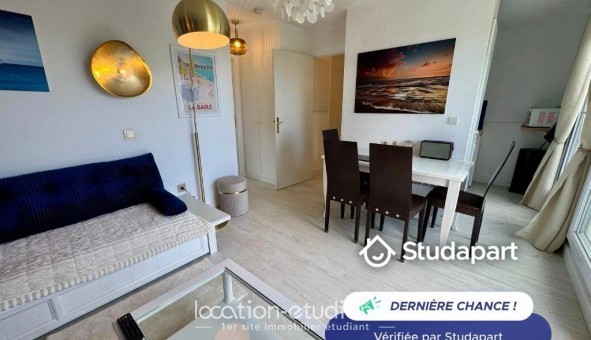 Logement tudiant T2 à La Baule Escoublac (44500)