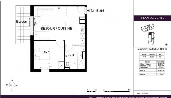 Logement �tudiant T2 &agrave; La Chapelle Saint Mesmin (45380)