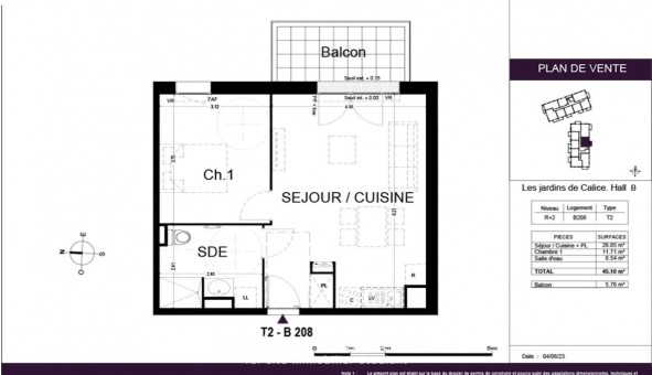 Logement �tudiant T2 &agrave; La Chapelle Saint Mesmin (45380)
