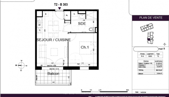 Logement �tudiant T2 &agrave; La Chapelle Saint Mesmin (45380)