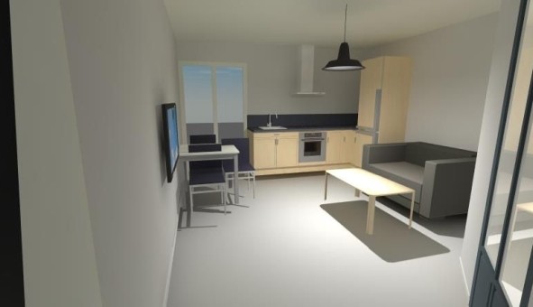 Logement �tudiant T2 &agrave; La Charm�e (71100)