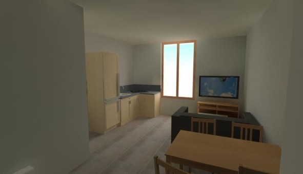 Logement �tudiant T2 &agrave; La Charm�e (71100)