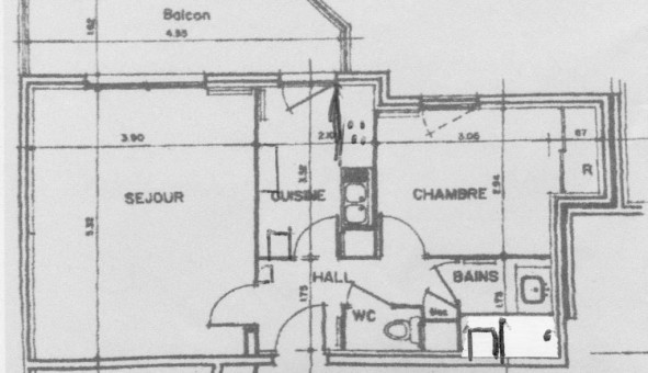 Logement �tudiant T2 &agrave; La Charm�e (71100)