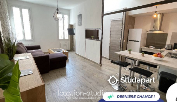 Logement �tudiant Location T2 Meubl&eacute; La Ciotat (13600)