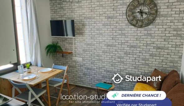 Logement �tudiant Location T2 Meubl&eacute; La Ciotat (13600)