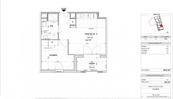 Logement tudiant T2 à La Roche sur Yon (85000)
