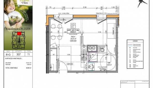 Logement tudiant T2 à La Roche sur Yon (85000)
