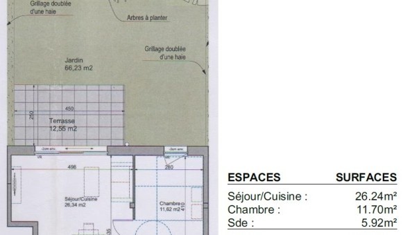 Logement tudiant T2 à La Rochelle (17000)