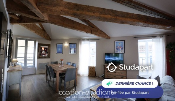 Logement �tudiant Location T2 Meubl&eacute; La Rochelle (17000)
