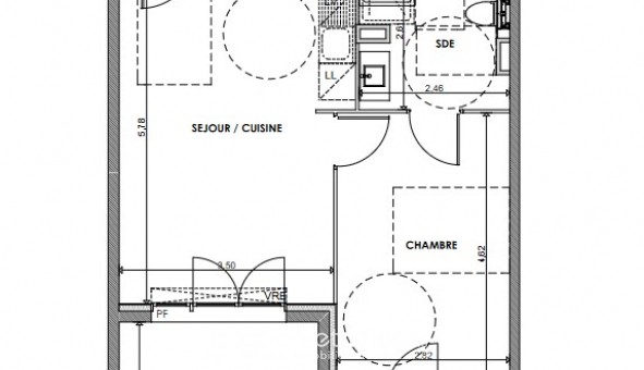 Logement �tudiant T2 &agrave; La Seyne sur Mer (83500)