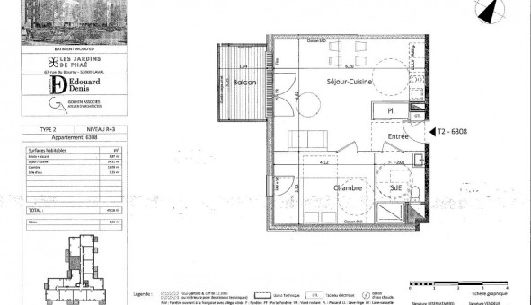 Logement �tudiant T2 &agrave; Laval (53000)