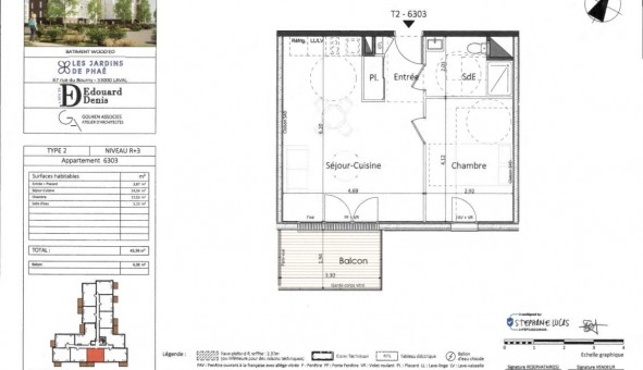 Logement �tudiant T2 &agrave; Laval (53000)