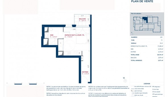 Logement �tudiant T2 &agrave; Laval (53000)
