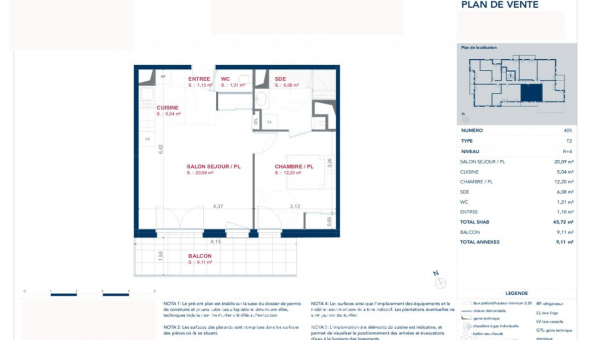 Logement �tudiant T2 &agrave; Laval (53000)