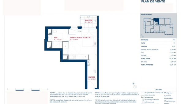 Logement �tudiant T2 &agrave; Laval (53000)