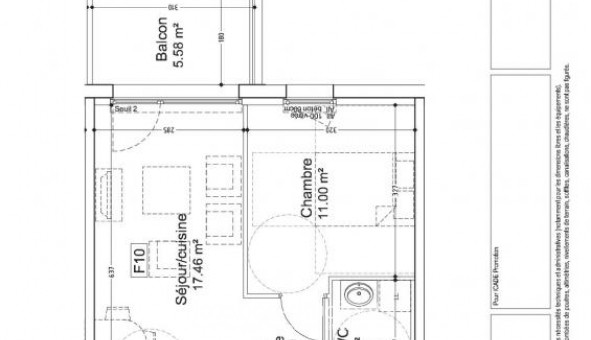 Logement tudiant T2 à Laxou (54520)