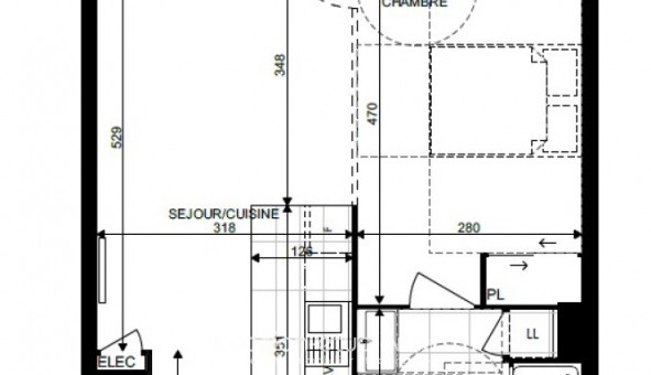 Logement tudiant T2 à Le Blanc Mesnil (93150)