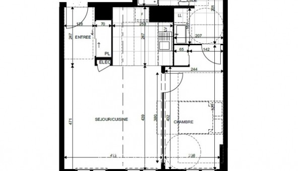 Logement tudiant T2 à Le Blanc Mesnil (93150)