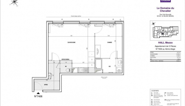 Logement tudiant T2 à Le Blanc Mesnil (93150)