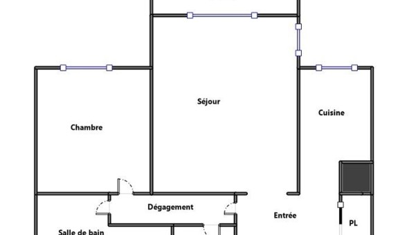 Logement tudiant T2 à Le Bourget (93350)