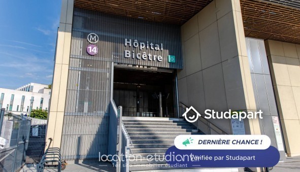 Logement tudiant T2 à Le Kremlin Bictre (94270)
