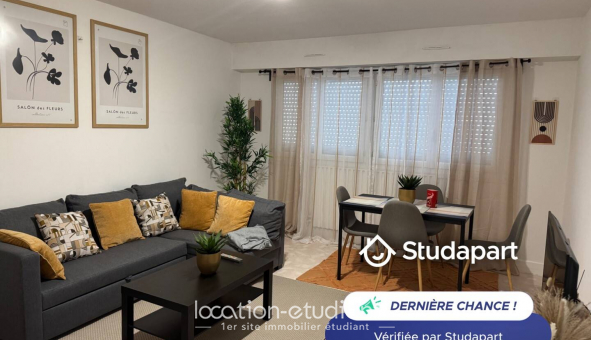 Logement tudiant Location T2 Meublé Le Mans (72100)