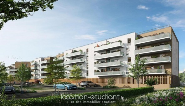 Logement tudiant Location T2 Vide Le Petit Quevilly (76140)