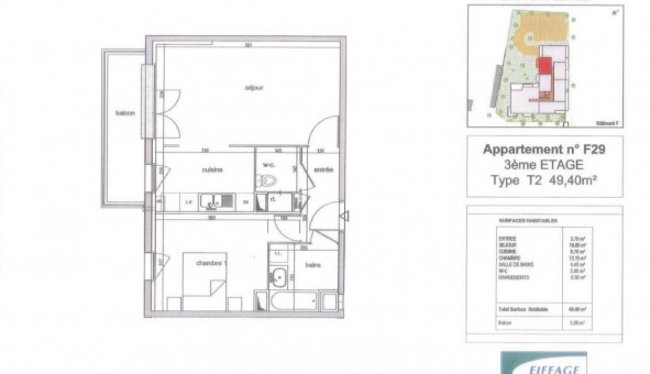 Logement �tudiant T2 &agrave; Le Petit Quevilly (76140)
