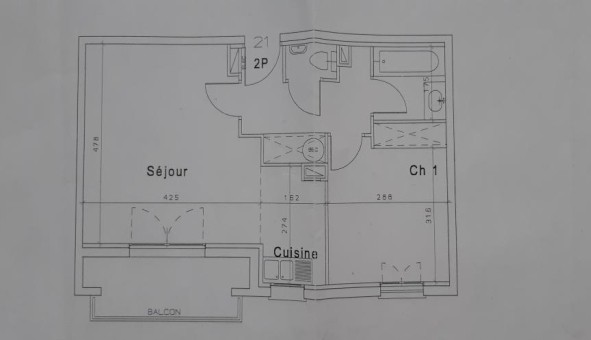 Logement tudiant T2 à Le Plessis Robinson (92350)