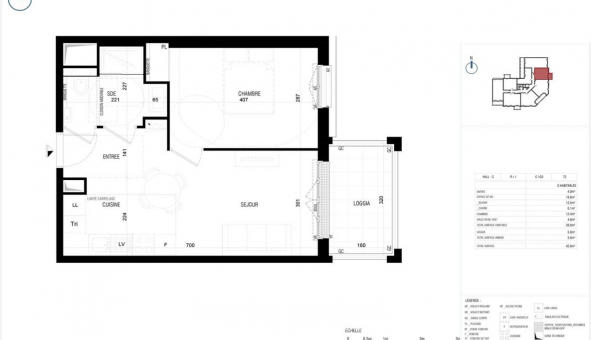 Logement tudiant T2 à Le Plessis Robinson (92350)