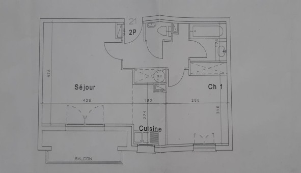Logement �tudiant T2 &agrave; Le Plessis Robinson (92350)