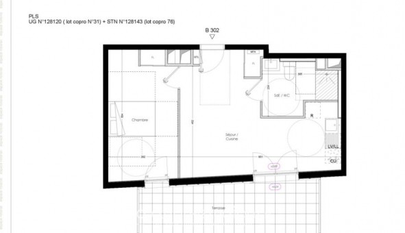 Logement �tudiant T2 &agrave; Le Rheu (35650)