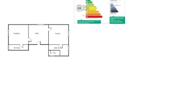 Logement �tudiant T2 &agrave; Les Ayvelles (08000)
