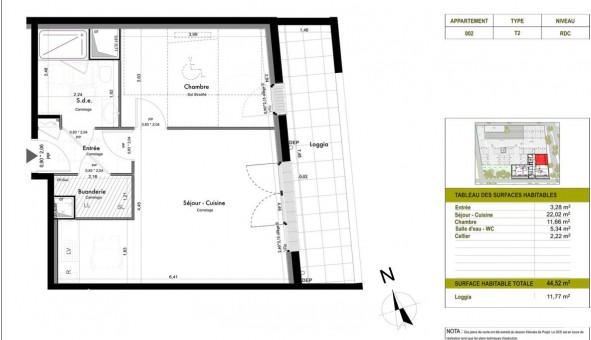 Logement �tudiant T2 &agrave; Les Ponts de C� (49130)