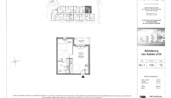 Logement �tudiant T2 &agrave; Les Sables d'Olonne (85180)