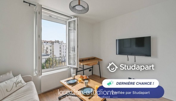 Logement tudiant T2 à Levallois Perret (92300)