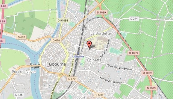 Logement �tudiant Location T2 Vide Libourne (33500)