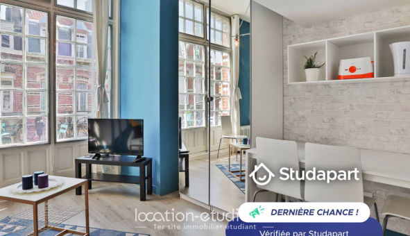 Logement tudiant Location T2 Meublé Lille (59800)