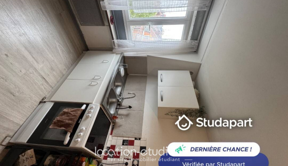 Logement étudiant Location T2 Meublé Lille (59800)