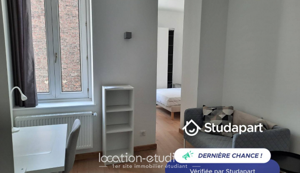 Logement tudiant Location T2 Meublé Lille (59800)