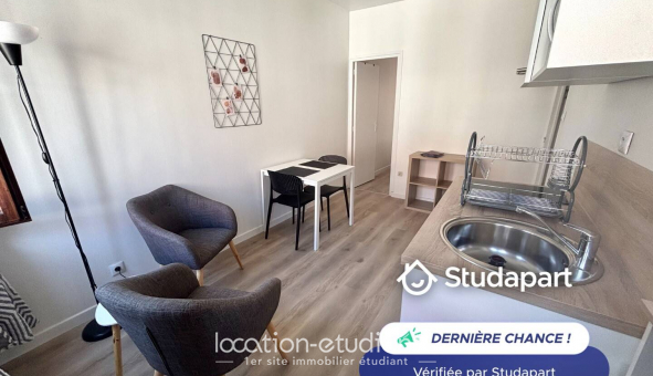 Logement tudiant Location T2 Meublé Lille (59800)