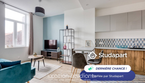 Logement tudiant Location T2 Meublé Lille (59800)